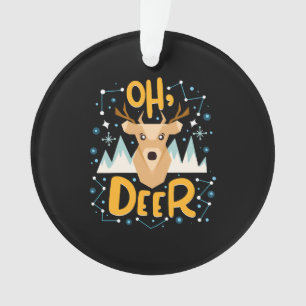 Oh Deer Christmas Pun