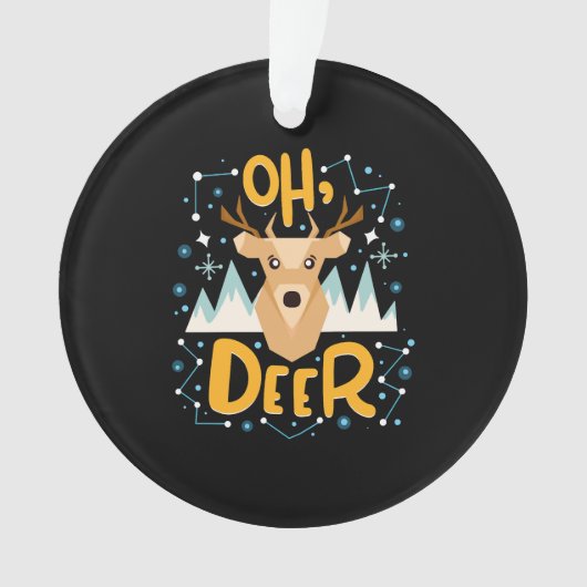 Oh Deer Christmas Pun (devant)