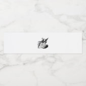 Oh Deer Classic Style  Waterfles Etiket (Enkel label)