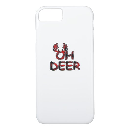 Oh Deer Clean Layout Case-Mate iPhone Case (Achterkant)