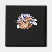 Oh Deer Clean Minimal Style  Magneet (Voorkant)