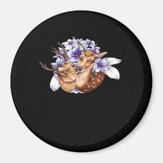 Oh Deer Clean Minimal Style Magneet