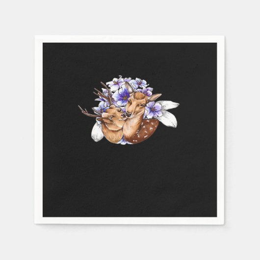 Oh Deer Clean Minimal Style Servet (Voorkant)