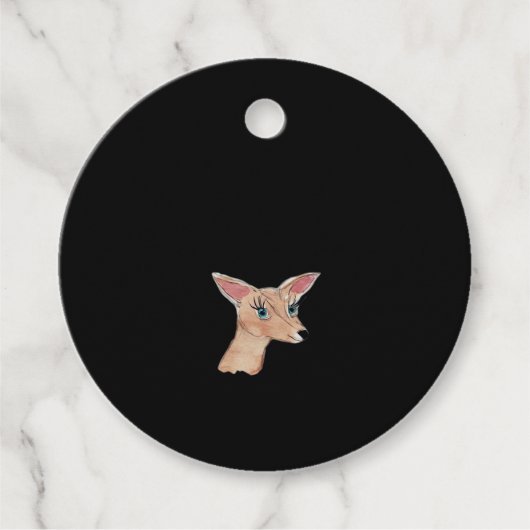 Oh Deer Clean Modern  Bedankjes Labels (Voorkant)