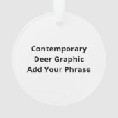 Oh Deer Contemporary Graphic Vibe (dos)