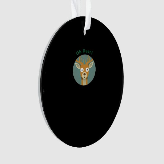 Oh Deer Creative Style Ornament (voorkant)