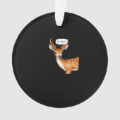 Oh Deer Cute Punny Deer Saying Whimsical Quote (devant)