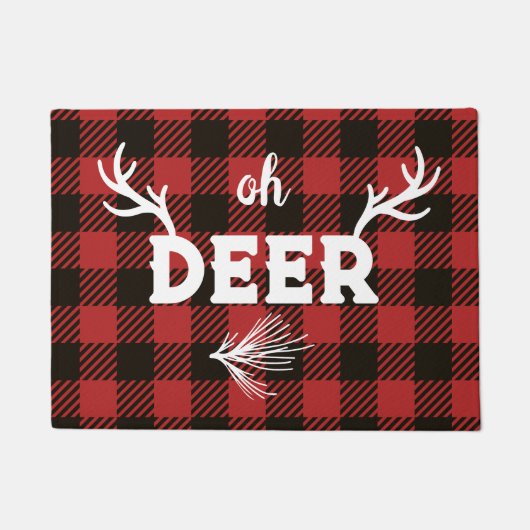 "Oh Deer" Deurmat (Voorkant)