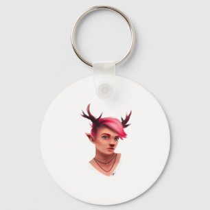 Oh Deer Eenvoudige Creatieve Stijl Sleutelhanger