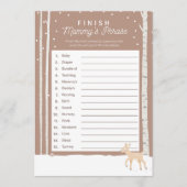 Oh Deer - Eindig de zin van mama Programma (Voorkant)