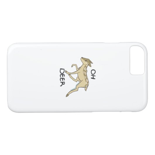Oh Deer Elegant Timeless Style Case-Mate iPhone Case (Achterkant (Horizontaal))