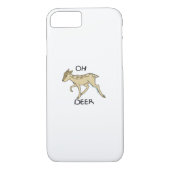 Oh Deer Elegant Timeless Style Case-Mate iPhone Case (Achterkant)