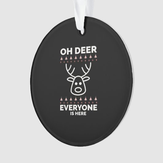 Oh Deer Everyone Is Here Modern Style (devant)