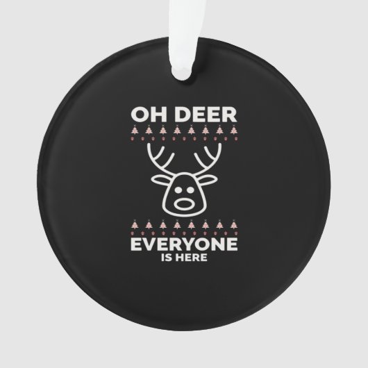Oh Deer Everyone Is Here Modern Style (devant)