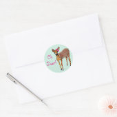 "Oh Deer" Fawn Sticker (Envelop)