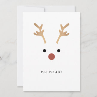 Oh Deer Feestdagenkaart