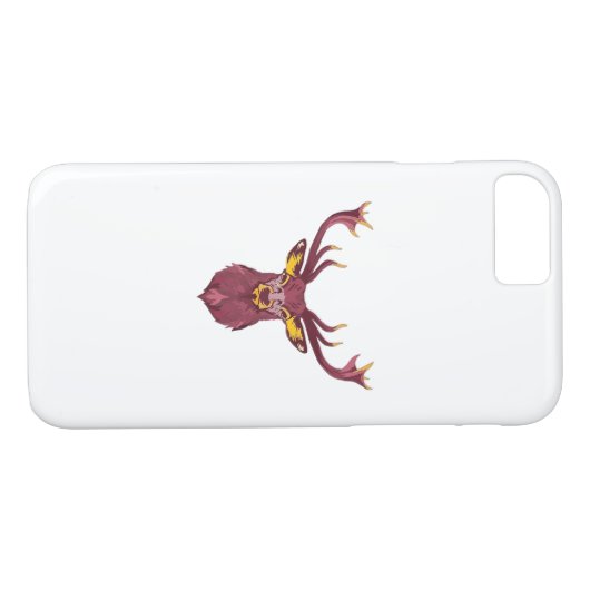 Oh Deer Fresh Modern Design Case-Mate iPhone Case (Achterkant (Horizontaal))