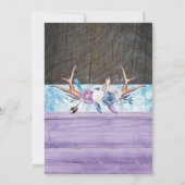 Oh Deer Genre Neutre Baby shower Invitation (Dos)