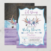 Oh Deer Genre Neutre Baby shower Invitation (Devant / Derrière)