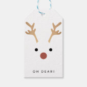 Oh Deer Gift Label Cadeaulabel (Voorkant)
