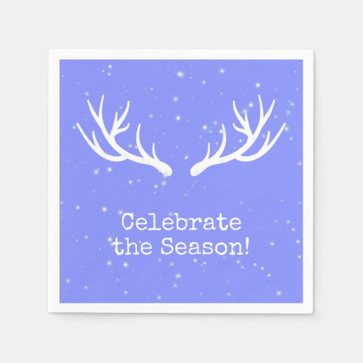 Oh Deer Holiday Napkins Servet (Voorkant)