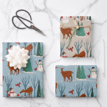 Oh Deer Holiday Wrap (3 vellen)