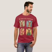 Oh Deer It’s Christmas Funny Design T-shirt (Voorkant volledig)