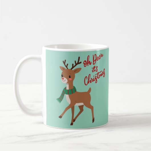 Oh deer... it’s Christmas! Koffiemok (Links)