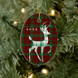 "Oh Deer" kerstcadeautje Keramisch Ornament