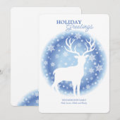 Oh Deer Kerstkaart (Voorkant / Achterkant)
