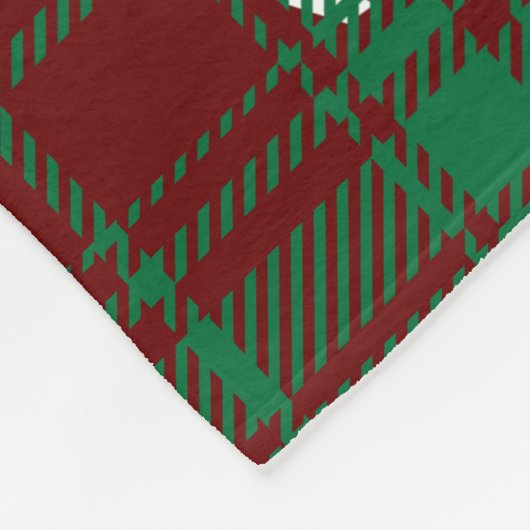 Oh Deer! Kerstmis Fleece Deken (Hoek)