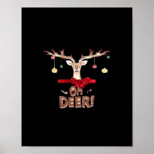 Oh Deer Klassieke Sfeer  Poster