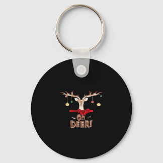Oh Deer Klassieke Sfeer Sleutelhanger
