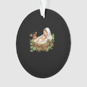 Oh Deer Mary Nativity Scene Christmas Jesus  (devant)