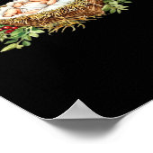 Oh Deer Mary Nativity Scene Christmas Jesus Poster (Hoek)