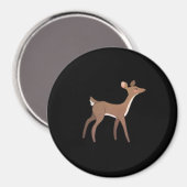 Oh Deer Me Whimsical Creative Design Magneet (Voorkant / Achterkant)