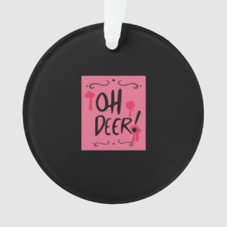 Oh Deer Minimaal Esthetisch Ornament