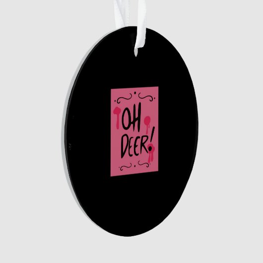 Oh Deer Minimal Aesthetic (devant)