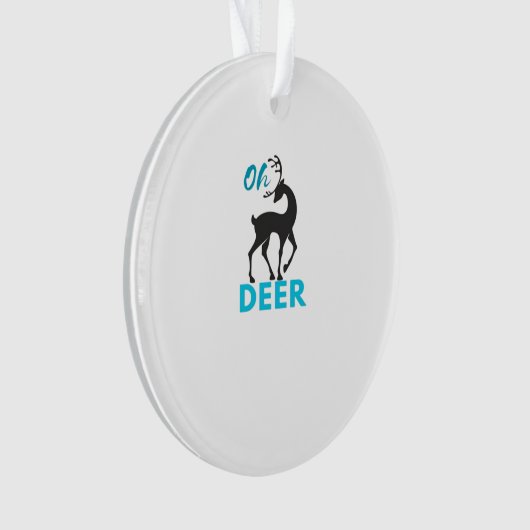 Oh Deer Minimal Design (devant)