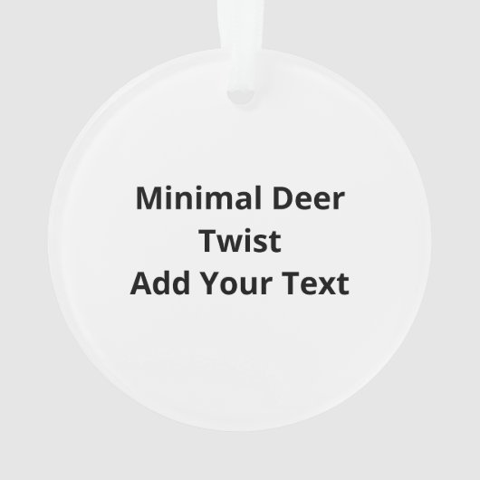 Oh Deer Minimal Design (dos)