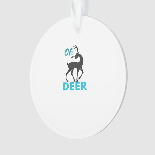 Oh Deer Minimal Design (devant)