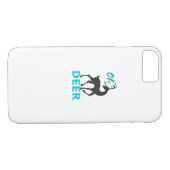 Oh Deer Minimal Design Case-Mate iPhone Case (Achterkant (Horizontaal))