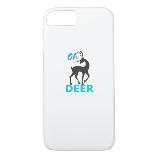 Oh Deer Minimal Design Case-Mate iPhone Case (Achterkant)