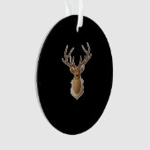 Oh Deer Minimal Design Ornament (voorkant)