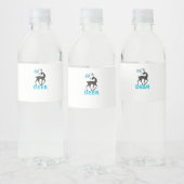Oh Deer Minimal Design  Waterfles Etiket (Flessen)