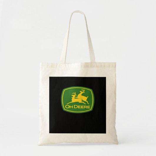 Oh Deer Minimal Modern Design Tote Bag (Devant)