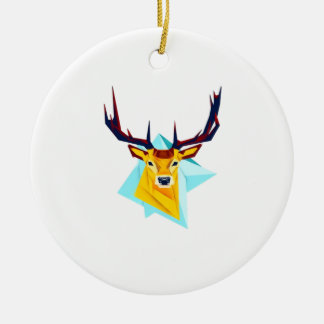 Oh Deer Minimal Rustic Style Ornament
