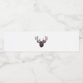 Oh Deer Minimal Style  Waterfles Etiket (Enkel label)