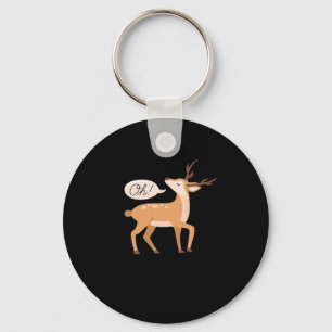 Oh Deer Minimalistische Schone Sierhangers Sleutelhanger