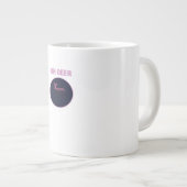 Oh Deer Modern Aesthetic Extra Grote Beker (Voorkant rechts)